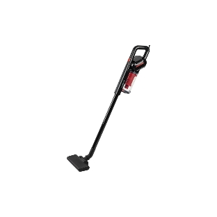 Пылесос вертикальный Homestar HS-1026 черный/красный, питание от сети, 183 Вт, уборка сухая, пылесборник 0,4 л