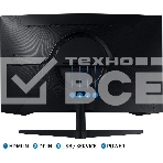 Монитор 32' Samsung S32CG550EI VA 2560x1440, 165 Гц, 1 мс, 16:9, 300 кд/м2, 1xHDMI, 1хDP, изогнутый, черный, фото8