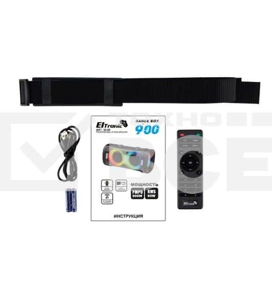 Акустическая колонка ELTRONIC (30-85) DANCE BOX 900 - колонка 06