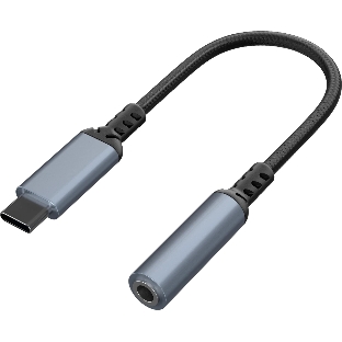 Переходник Defender JACK03-01 PRO 3.5 jack (F)-Type-C(M) c ЦАП 1