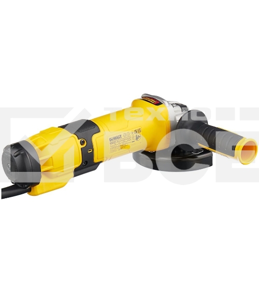 Угловая шлифовальная машина DeWalt DWE4257-QS 1500Вт 10000об/мин рез.шпин.:M14 d=125мм