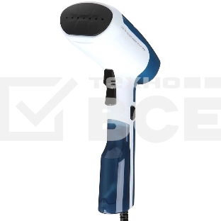 Отпариватель ручной Tefal DT6130E0 1300 Вт, 20 г/мин, резервуар 700 мл. белый/голубой