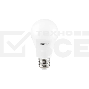 Лампа светодиодная диммируемая JazzWay PLED-DIM A60 10Вт грушевидная 4000К белый E27 820лм 220-240В