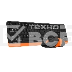 Комплект клавиатура+мышь A4Tech FStyler FG1010 беспроводной, USB, 2000 DPI, чёрный/оранжевый, фото12
