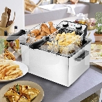 Фритюрница Kitfort КТ-2025 3270Вт черный/серебристый, фото2