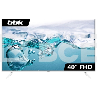 Телевизор BBK 40' 40LEM-1045/FTS2C белый DLED FHD 60Hz