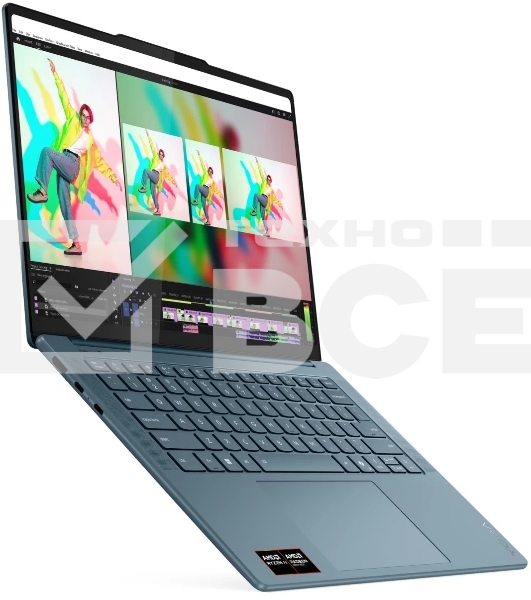 Ноутбук Lenovo Yoga Pro 7 14ASP10/14.5'/OLED/AMD Ryzen AI 9 365/32Gb/1Tb SSD/AMD Radeon Graphics/3K/NoOS/бирюзовый/1.54kg
