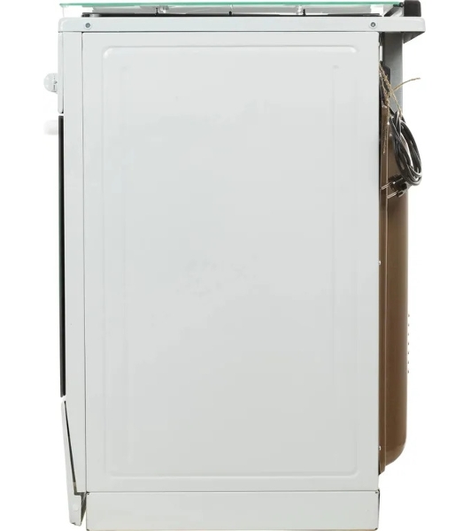 Плита газовая Лысьва ГП 400 МС СТ-2у белый, стеклянная крышка, конфорок 4 газовых, духовка 57 л, 50 см x 84 см x 60 см