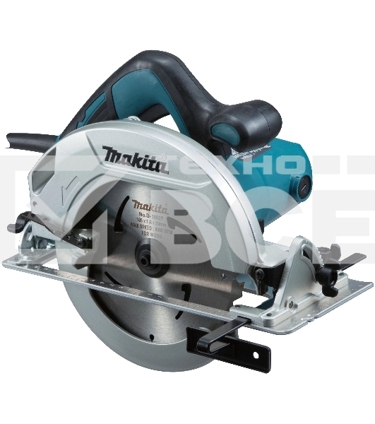 Пила Makita HS7600диск,{1200Вт,5200об\м,диск-ф185х30мм,рез-64мм,3.9кг, стальное основание, кор}
