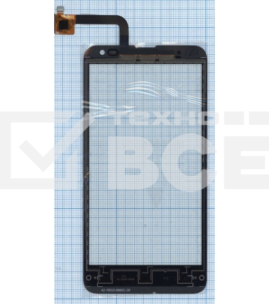 Сенсорное стекло (тачскрин) для Fly IQ4514 EVO Tech 4, черное