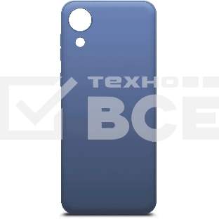 Чехол (клип-кейс) BoraSCO Microfiber Case для Samsung Galaxy A03 Core синий