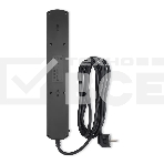 Сетевой фильтр Ippon BK-6-EU-3-16-B 3м (6 розеток) черный (коробка), фото2