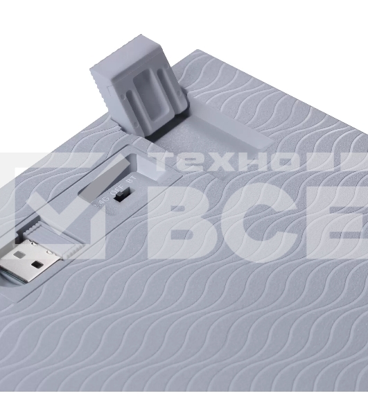 Клавиатура Defender REDRAGON VEIGAR беспроводная USB, Bluetooth/Радиоканал, бело-голубая