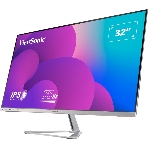 Монитор 32' ViewSonic VX3276-MHD-3 IPS 1920x1080, 75 Гц, 4 мс, 16:9, 250 кд/м2, 1xHDMI, 1xDP, 2x3 Вт, серебристый, фото2