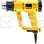 Фен техн. DeWALT D264142000Вт 50-600С 650л/мин + насадки, фото 1
