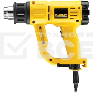 Фен техн. DeWALT D264142000Вт 50-600С 650л/мин + насадки