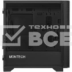 Компьютерный корпус Montech AIR 100 LITE черный без БП mATX 2x120мм 1xUSB2.0 2xUSB3.0 audio bott PSU, фото4