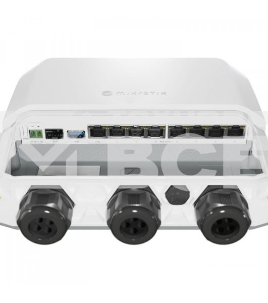 Маршрутизатор/ RB5009UPr+S+OUT Wired router 2.5 Gigabit Ethernet, Gigabit Ethernet White