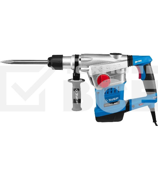Перфоратор ЗУБР ЗПМ-40-1250 ЭВК ПерфораторSDS-Max