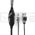 Колонки Gembird SPK-204, черный МДФ,2х3 Вт, регулятор громкости, USB, фото2