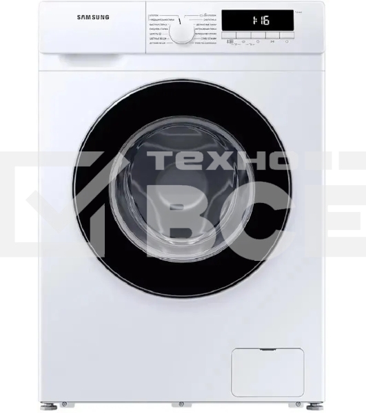Стиральная машина Samsung WW80T3040BW/LP белый, загрузка фронтальная 8кг, 1400 об/мин, класс А