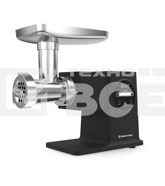 Мясорубка BRAYER BR1611, 2500Вт, черный