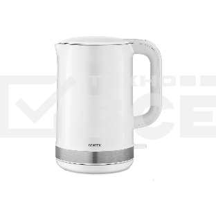 Чайник Centek CT-1010 белый, 2200 Вт, 1.5 л