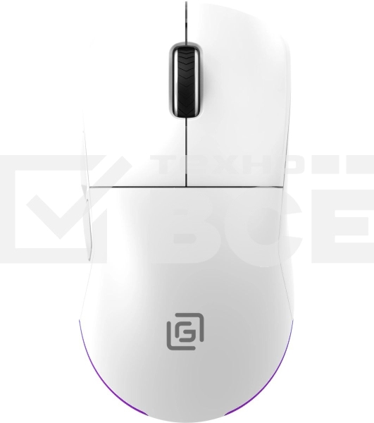 Мышь беспроводная Oklick 900GMW белый, 26000 dpi, радиоканал, Bluetooth, USB, кнопки - 6