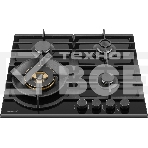 Газовая панель Weissgauff HGG 6441 BG Brass независимая, черный, фото8