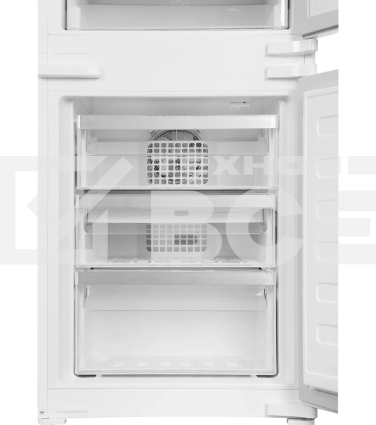 Встраиваемый холодильник Hotpoint HBT 20I белый двухкамерный 215/69л морозилка снизу