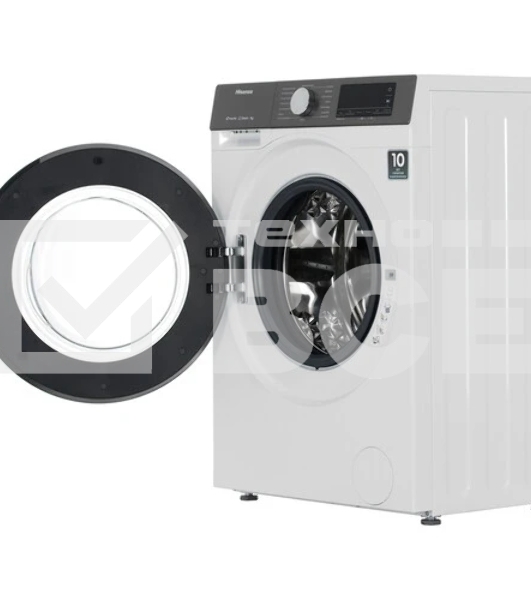 Стиральная машина Hisense WF3S7021BW2 белый, загрузка фронтальная 7 кг, 1200 об/мин., класс: А