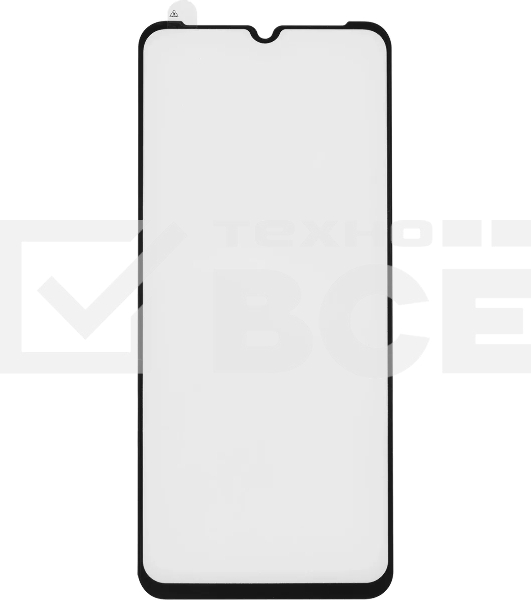 Защитное стекло для экрана Brosco для Motorola Moto G20 1 шт черный