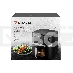 Аэрогриль BRAYER BR2038 чёрный, 1600 Вт, 7 л, упр. - сенсор, программ - 12, фото2