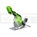 Циркулярная пила аккумуляторная GreenWorks G24MCS 24В, бесщеточная, без АКБ и ЗУ (1501207), фото5