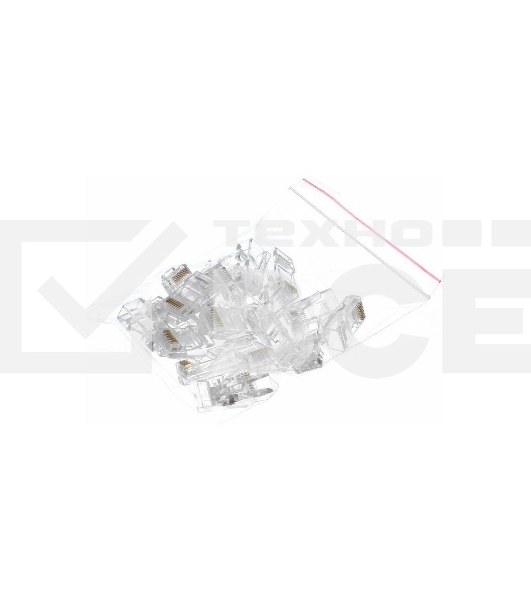 Коннектор VCOMRJ-45 (8P8C) для UTP кабеля 5 кат. <VNA2200-1/20> 20 шт в пакете