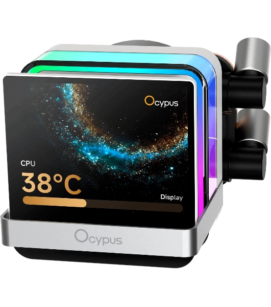 Система жидкостного охлаждения Ocypus Sigma L36 PRO WH IPS Display/ white/ 310W/ All Intel/ AMD AM* / Screws