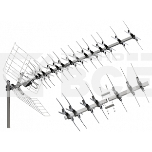 Антенна LOCUS Меридиан-60AFS TURBO L025.60 DST