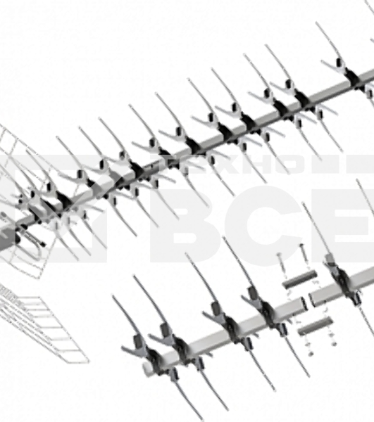 Антенна LOCUS Меридиан-60AFS TURBO L025.60 DST