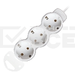 Удлинитель Smartbuy (SBE-16-3-07m-Z) 3 гн х 7,0 м белый, фото2