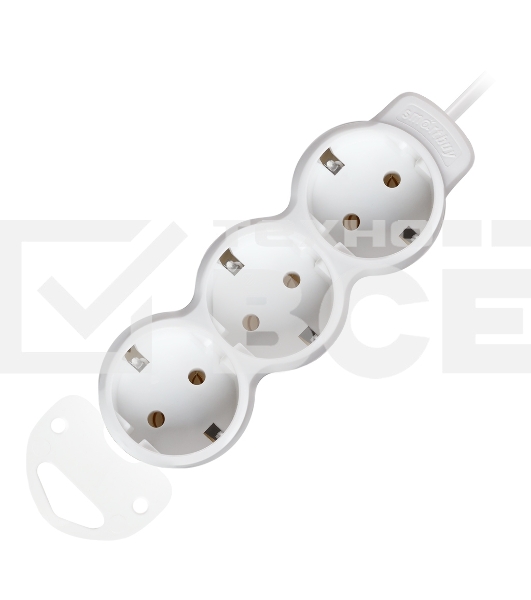 Удлинитель Smartbuy (SBE-16-3-07m-Z) 3 гн х 7,0 м белый