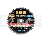 Пильный диск по дереву Denzel ф216 х 20 мм, 48 зубьев 733517, фото 1
