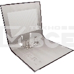 Папка-регистратор Silwerhof A4 75мм ПВХ/бумага черный мет.окант. сборная (упак.:2шт), фото7