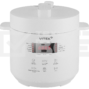 Мультиварка-скороварка Vitek VT-MC0301 3л 500Вт белый