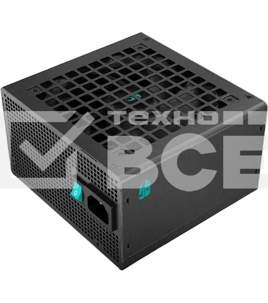 Блок питания Deepcool/GamerStorm PQ650G (ATX 3.1, 650W, Full Cable Management, PWM 120мм fan, 80 PLUS GOLD, Active PFC + Half Bridge + DC/DC, Full Japanese Capasitors, Gen5 PCIe) RET