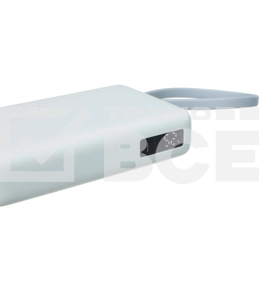 Портативный аккумулятор со встроенным кабелем Xiaomi 67W Power Bank 10000 (Integrated Cable) Ice Blue (BHR08NZGL)