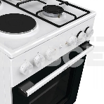 Плита комбинированная Gorenje GK5A12WG белый, конфорок 2 газовых и 2 электрических, духовка 68 л, 50 см x 85 см x 59.4 см, фото7