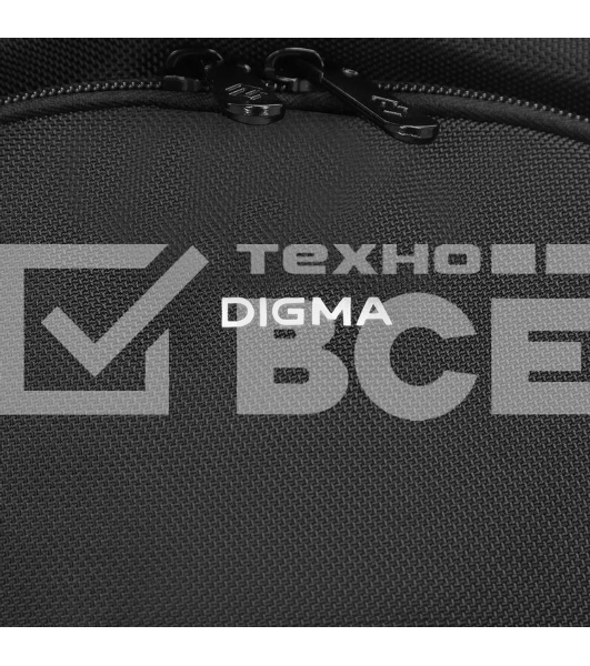Рюкзак для ноутбука 15.6' Digma Stash S1 черный полиэстер (DGbP15S1BK)