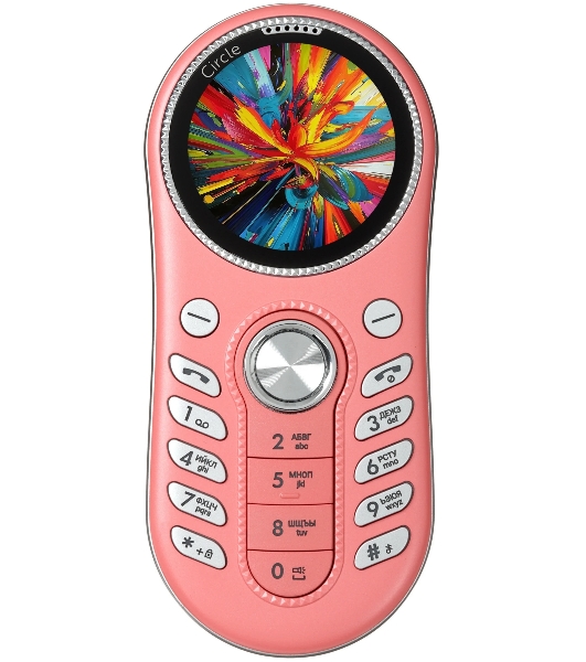 Мобильный телефон BQ 1416 Circle розовый