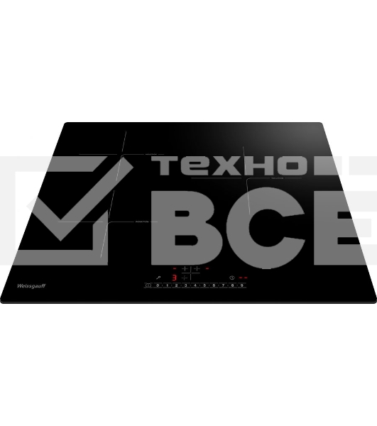 Стеклокерамическая панель Weissgauff HI 630 BSC