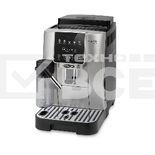 Кофемашина автоматическая DeLonghi ECAM220.80.SB серебристый, исп. кофе - молотый/зерновой, 1.8 л, 1450 Вт, 15 Бар.